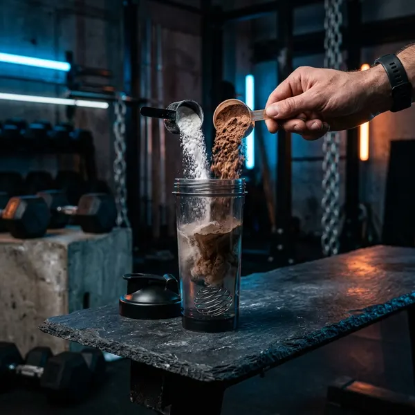 Creatina și Proteina Împreună: Se Combină? (Da, și Încă Cum)